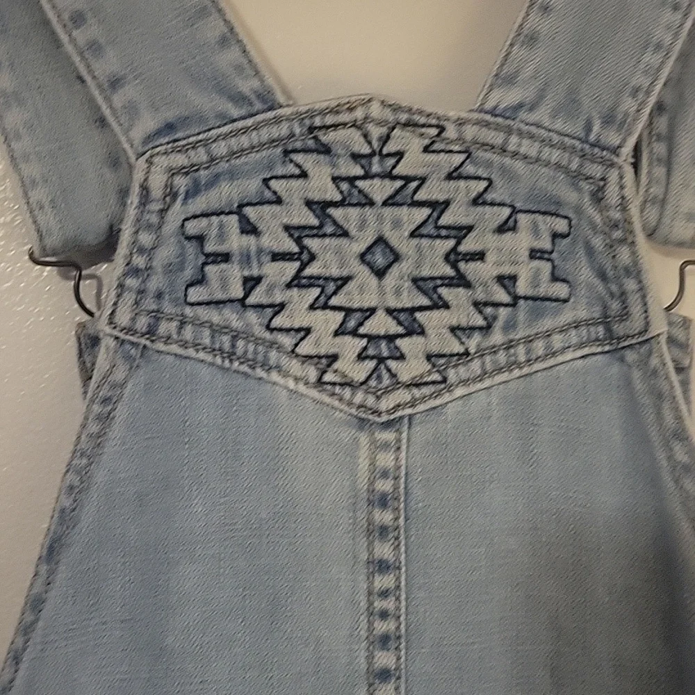 FOREVER 21 Junior Denim Overalls, Size: 27